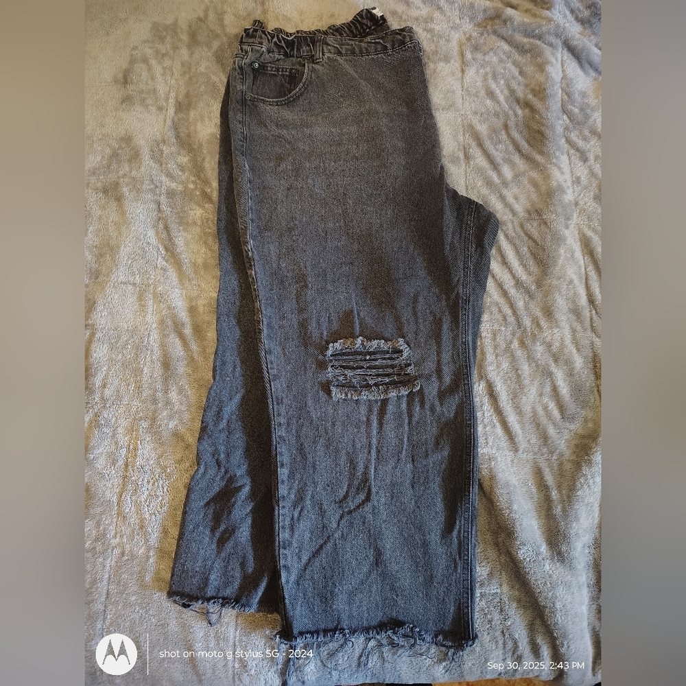 Vanilla Star Charcoal Denim Pants